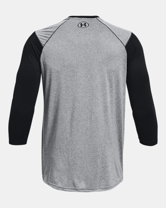 Men's UA Tech™ Collegiate Baseball T-Shirt, Black, pdpMainDesktop image number 4